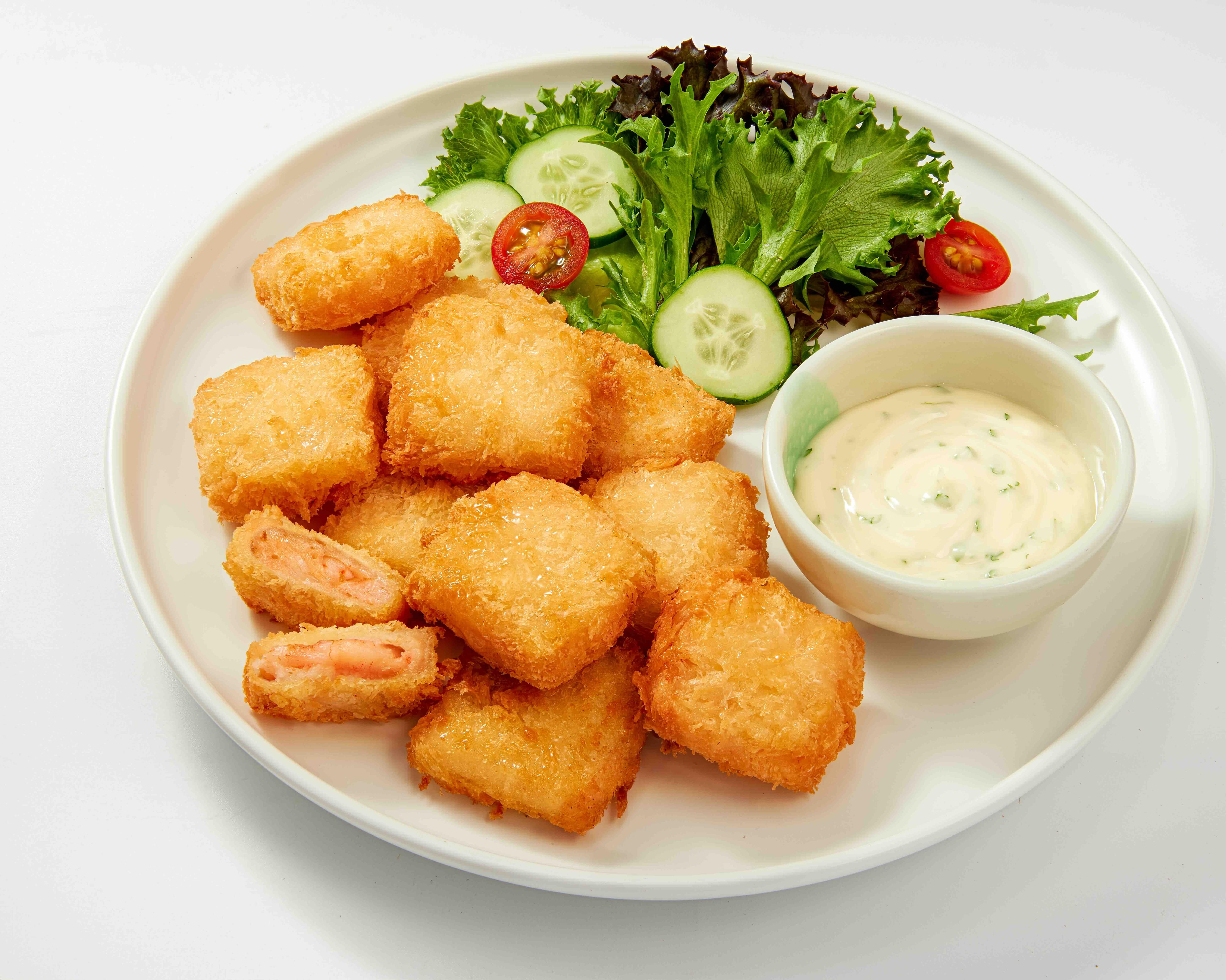 Bánh tôm tẩm bột